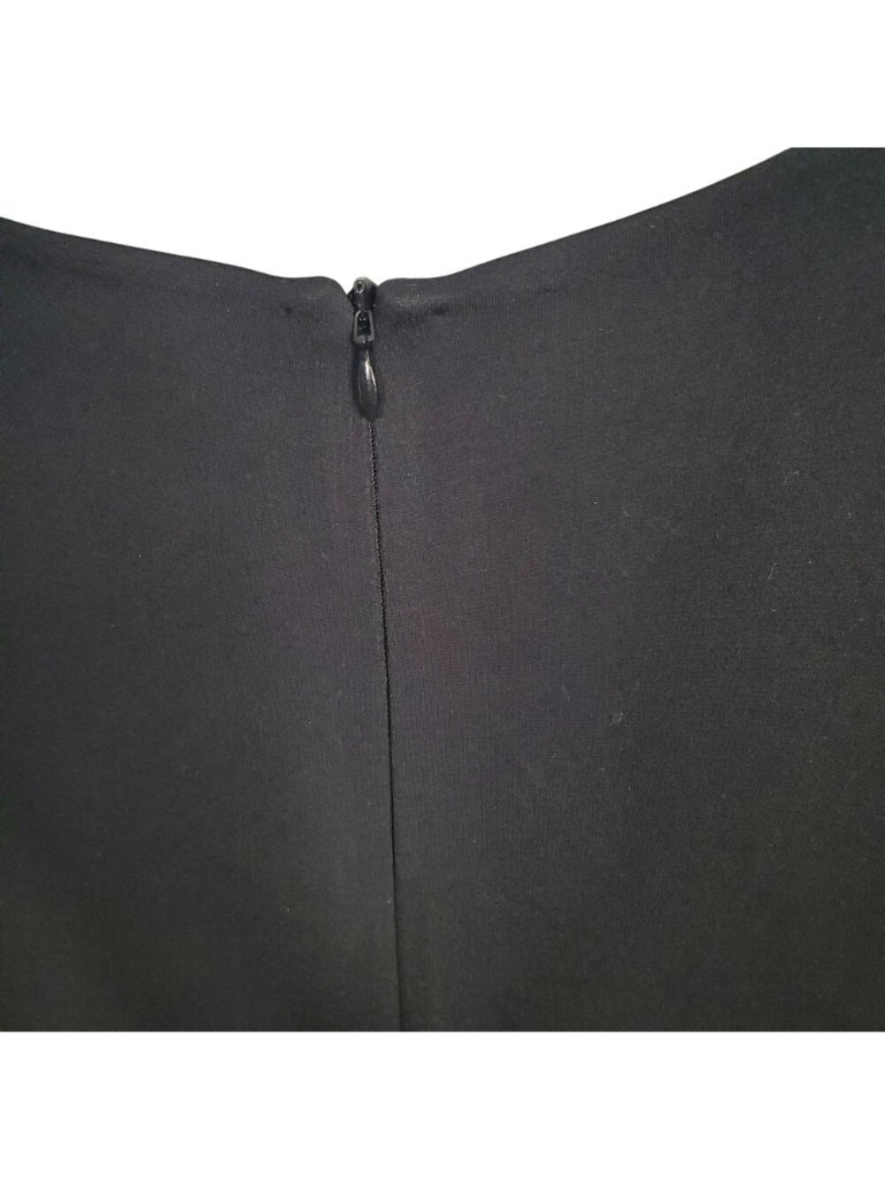 Everlane Size 14 Dress Ponte Knit The Long Sleeve Shift Minimalist Capsule Black - Picture 10 of 10